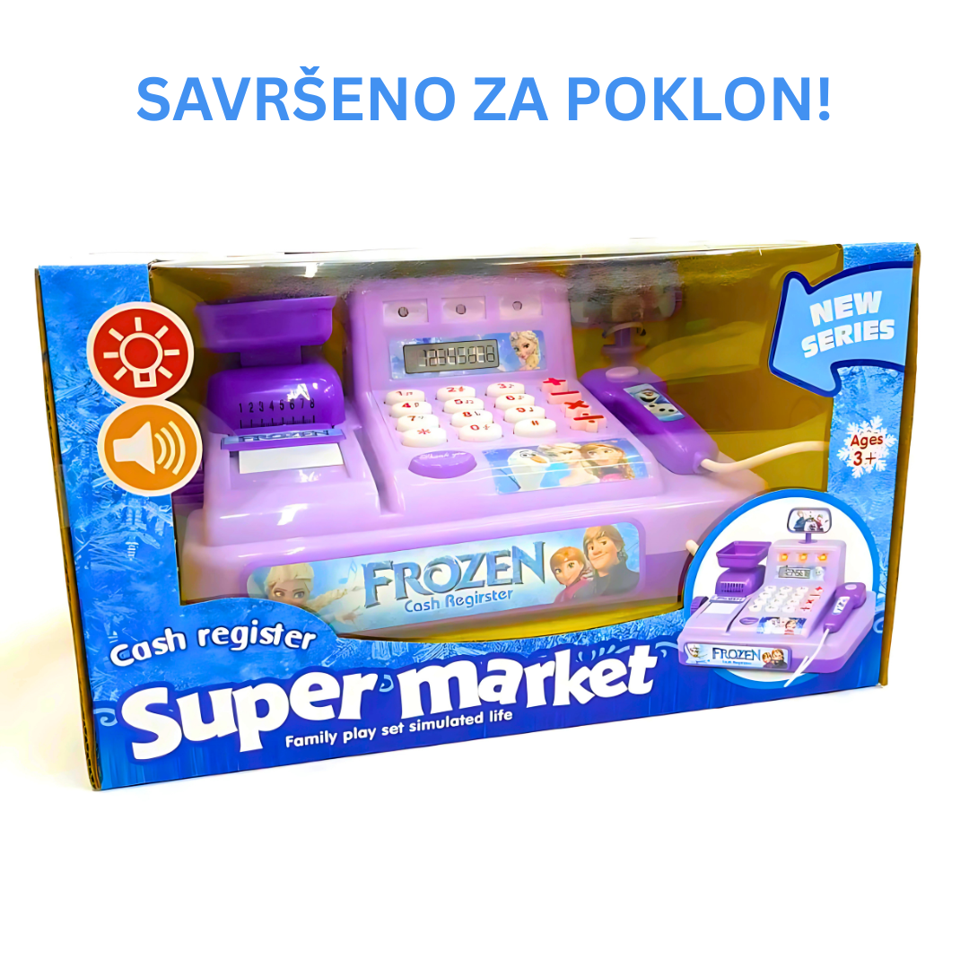 Frozen kasa za male prodavce