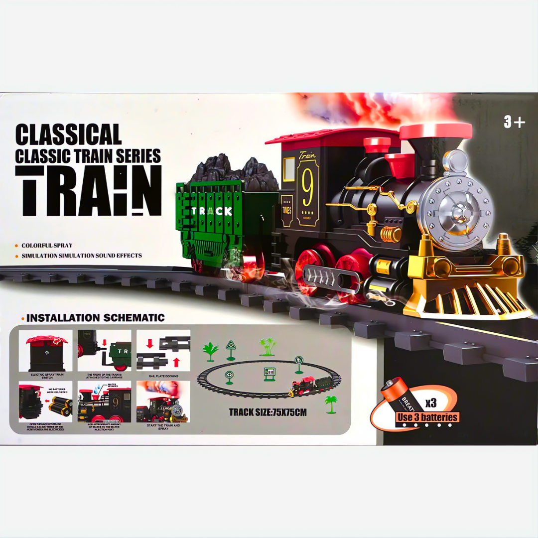 Voz na paru sa lokomotivom