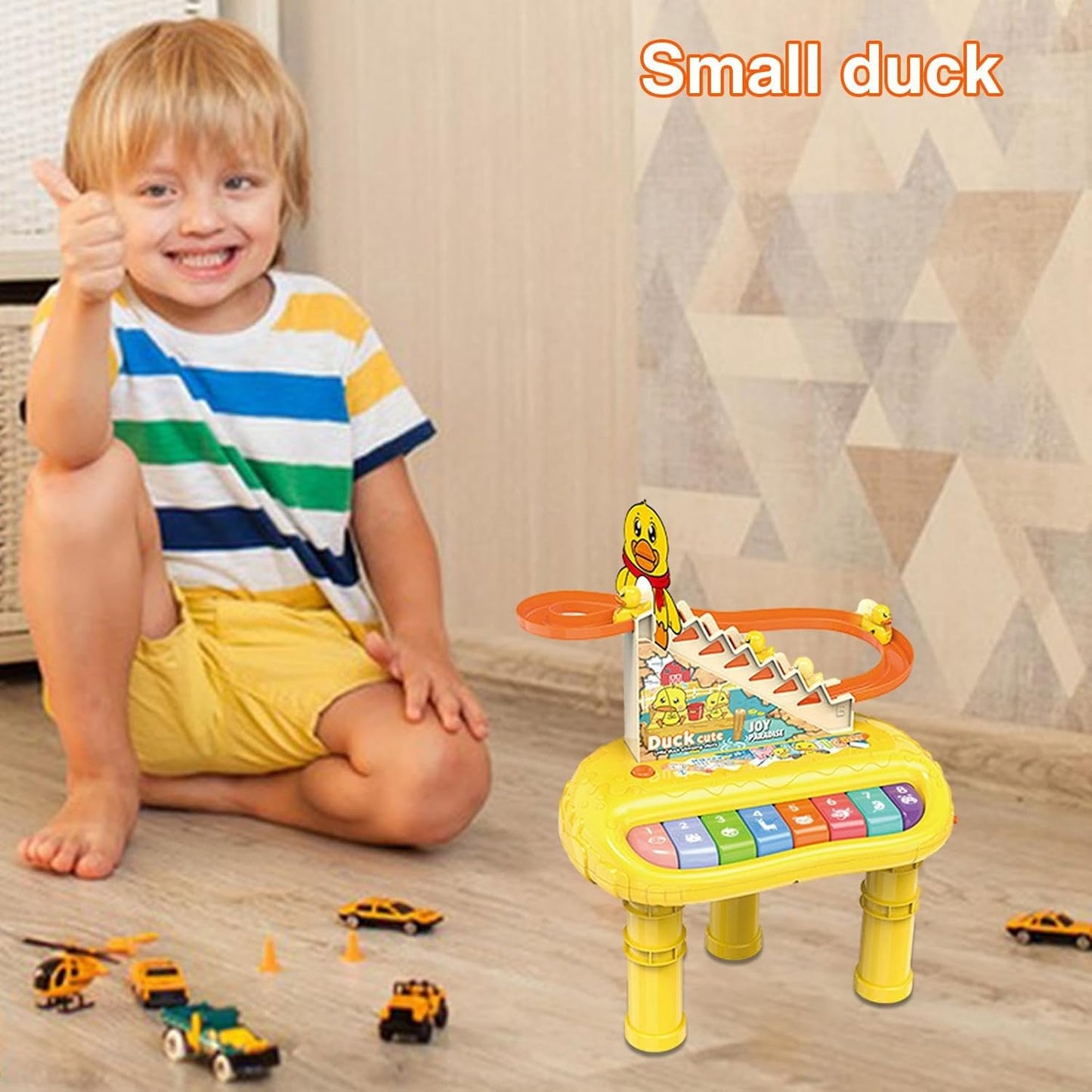 🎹 MUZIČKI PIANO SET SA PATKICAMA – ZABAVA KOJA UČI!