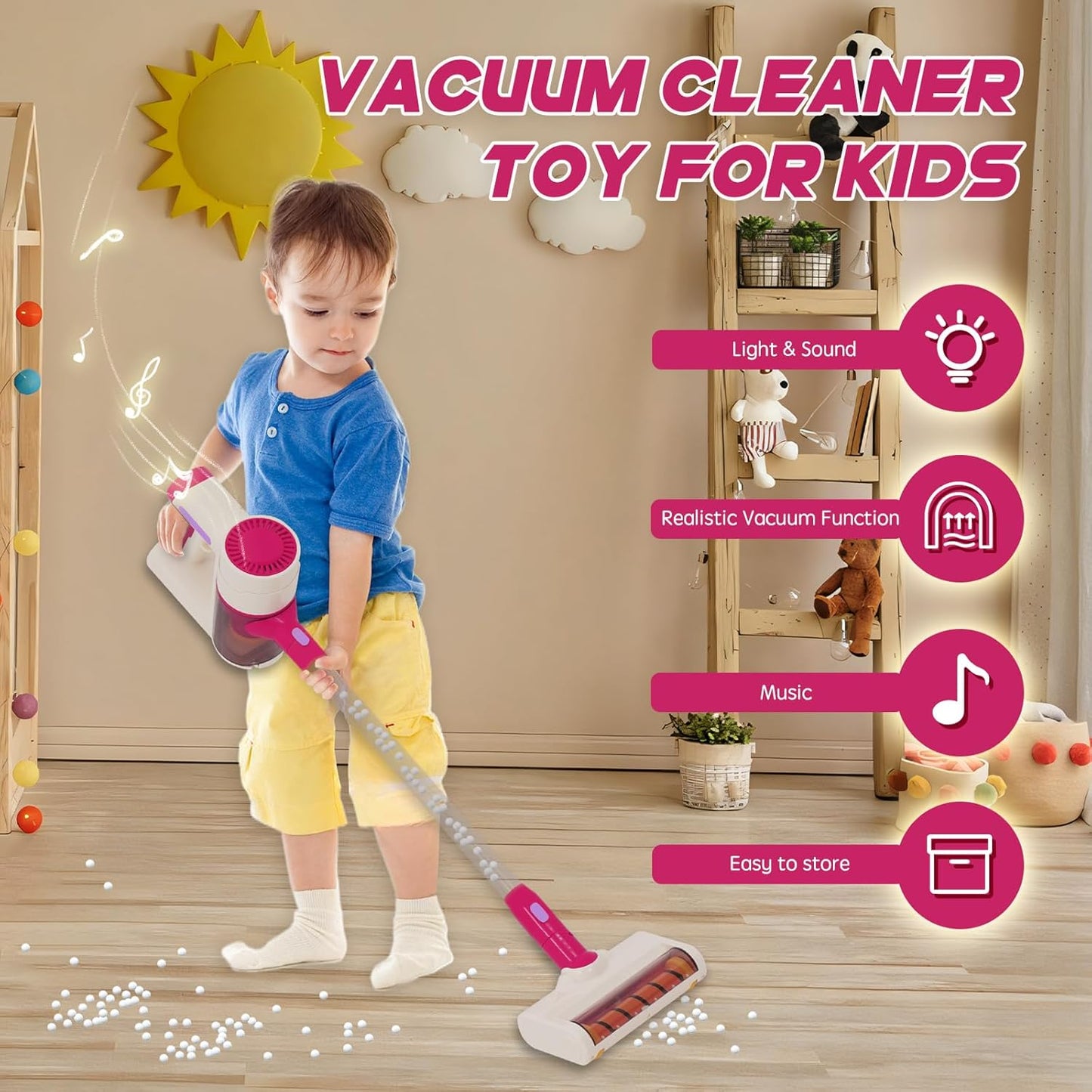 🧽 DEČIJI USISIVAČ SA PRAVOM FUNKCIJOM USISAVANJA