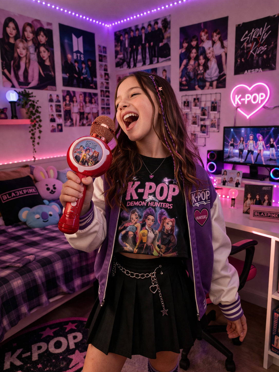 Kpop Bluetooth Mikrofon za Decu