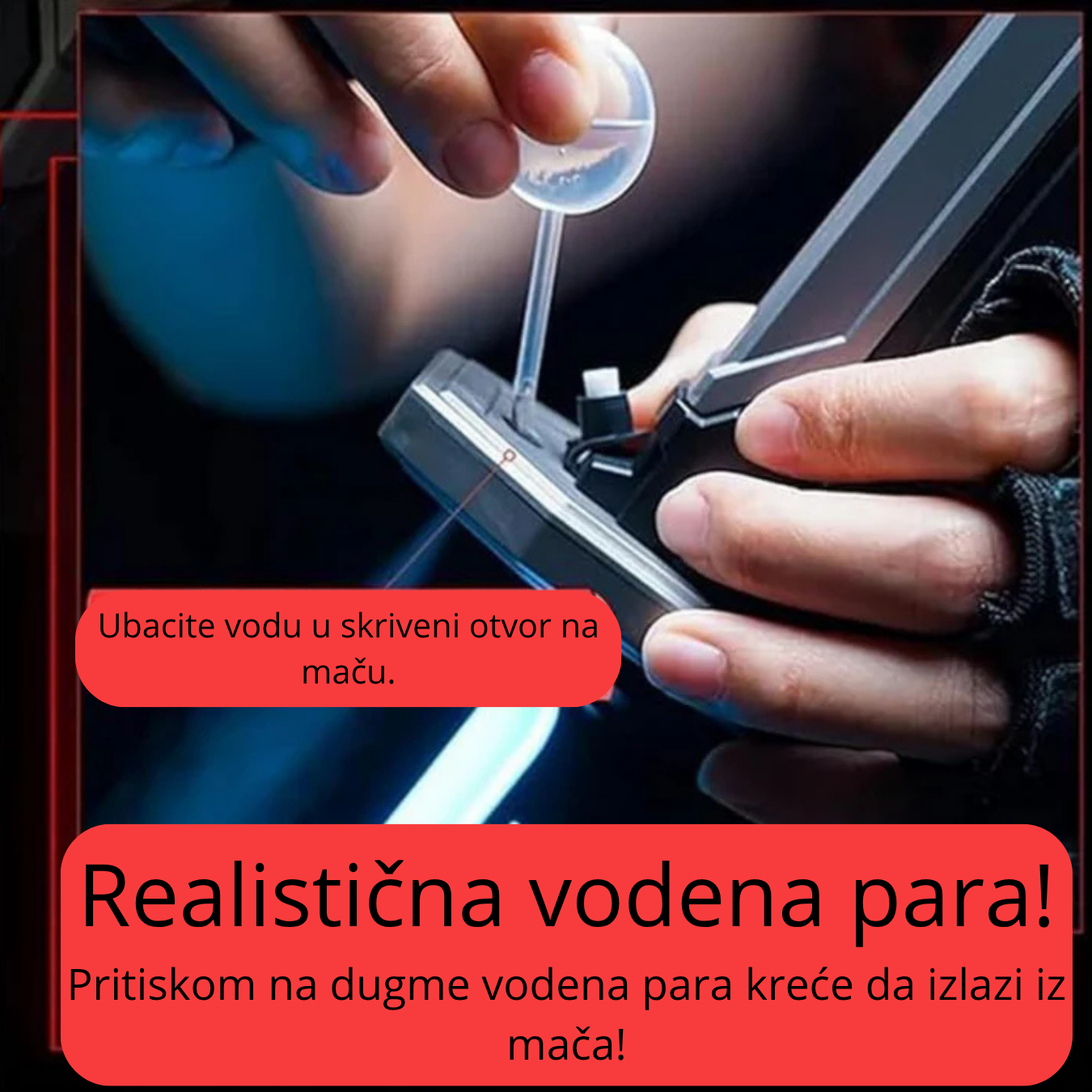 LED Laser Mač sa Varnicama – 80cm