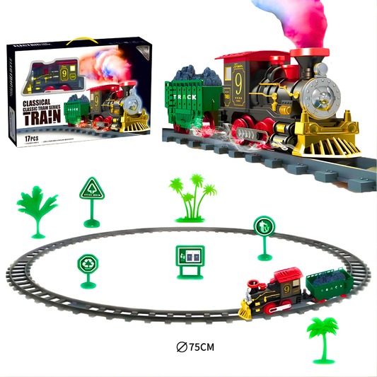 Voz na paru sa lokomotivom