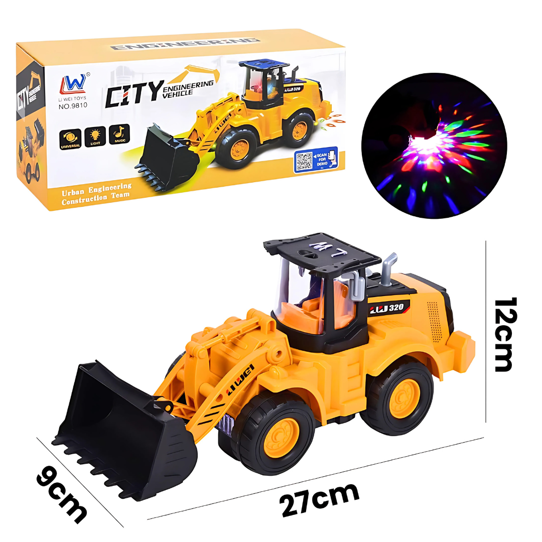 Svetleći Buldožer za decu