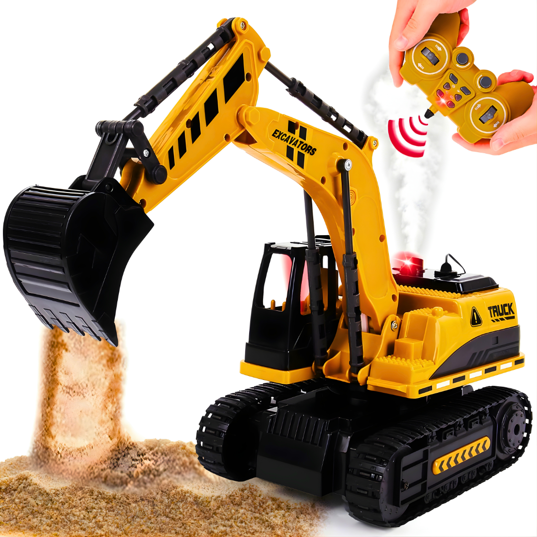 Bager na daljinsko upravljanje sa efektom pare