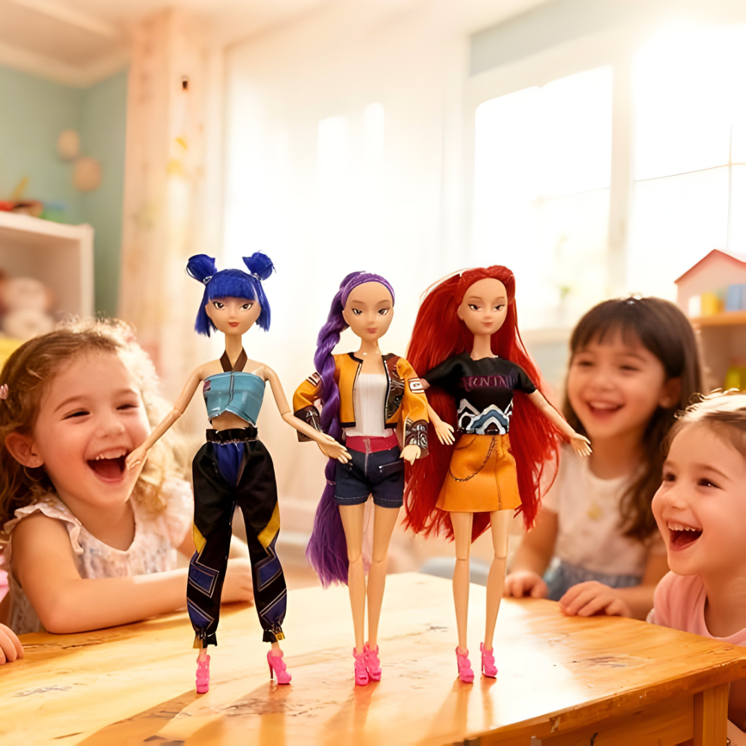 Kpop Hunters set 3 lutke