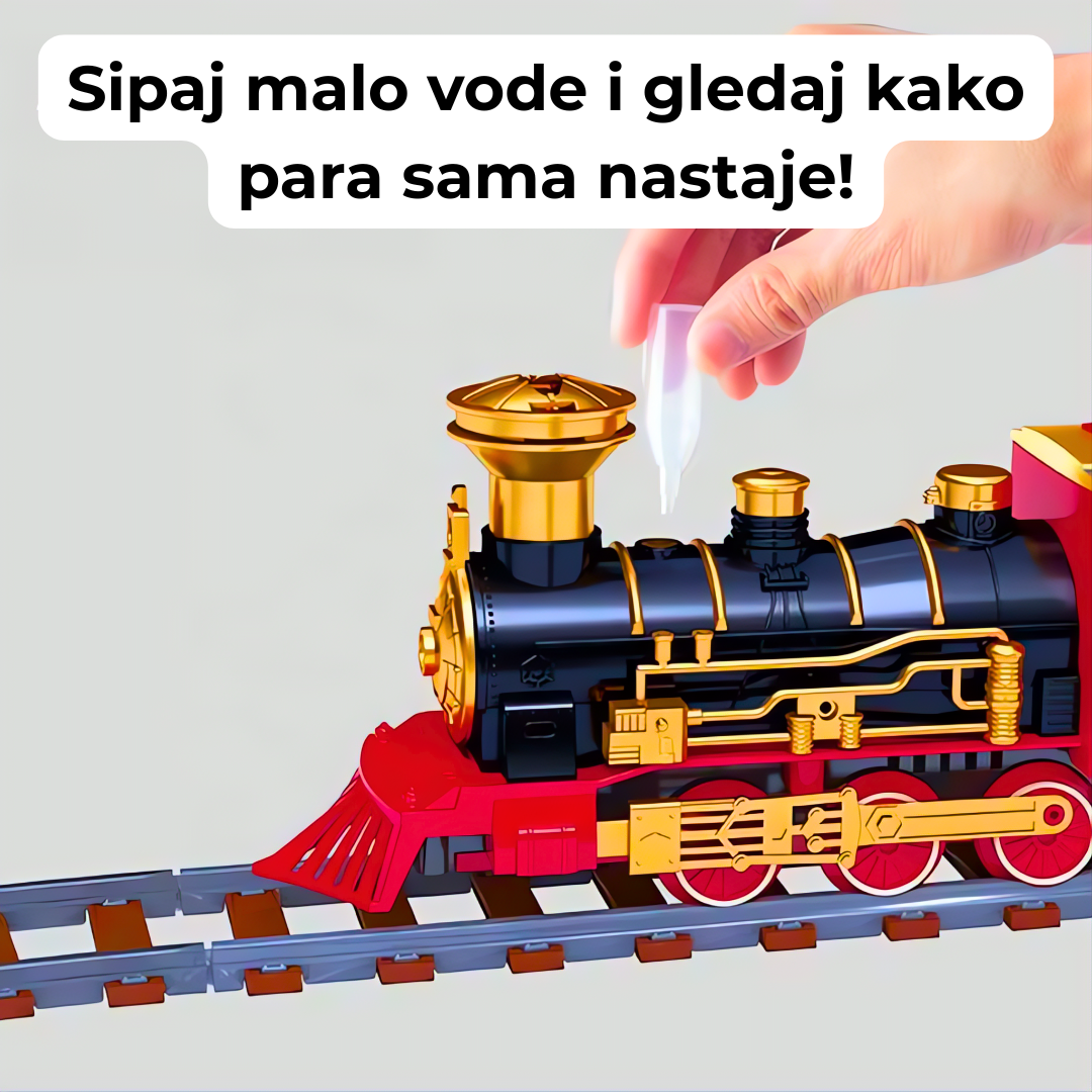 Voz na paru sa lokomotivom