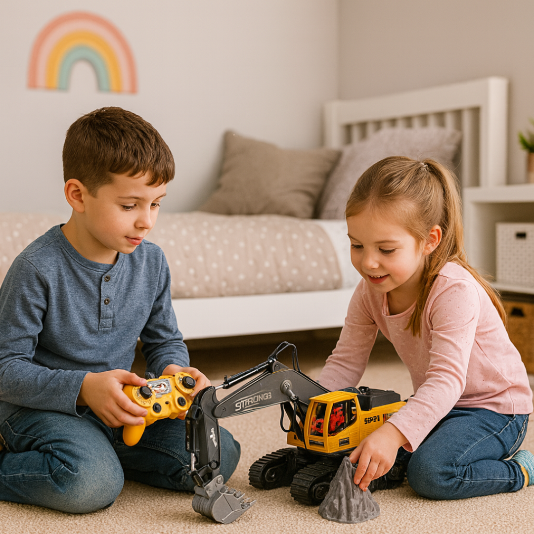 Bager na daljinsko upravljanje sa efektom pare