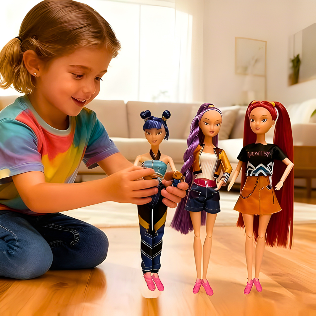 Kpop Hunters set 3 lutke