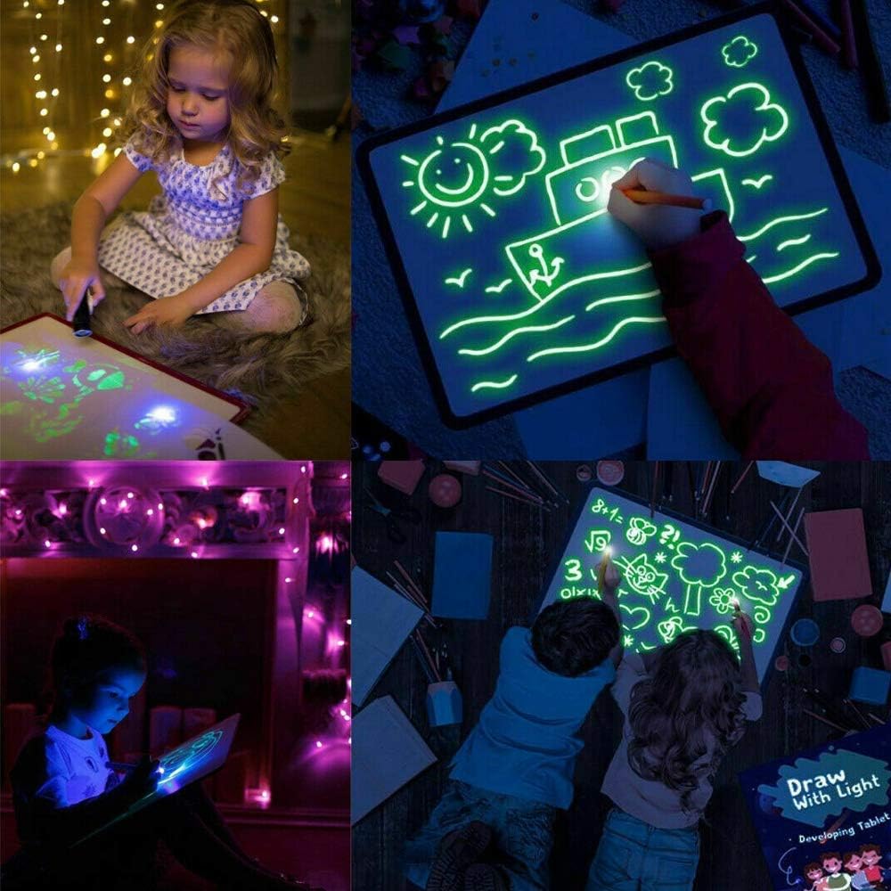 🌈 MAGIC PAD – SVETLEĆA TABLA ZA CRTANJE!