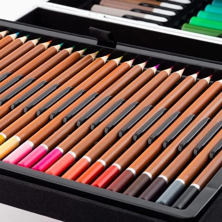 🎨 Set za crtanje i slikanje – 145 delova u aluminijumskom koferu 🚀