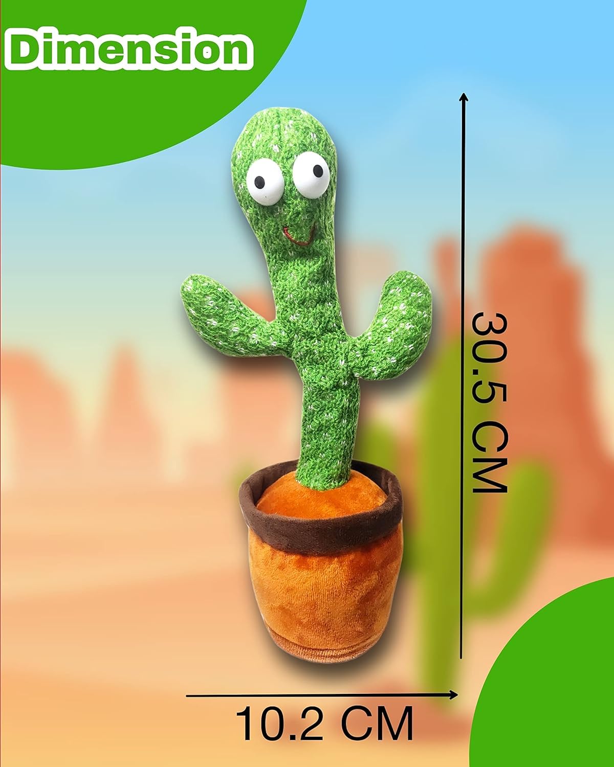 🌵 PEVAJUĆI KAKTUS IGRAČKA – ZABAVA ZA CEO DAN!