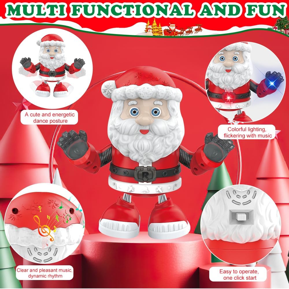 Plesni Deda Mraz – Svetli, Svira i Pokreće Ruke