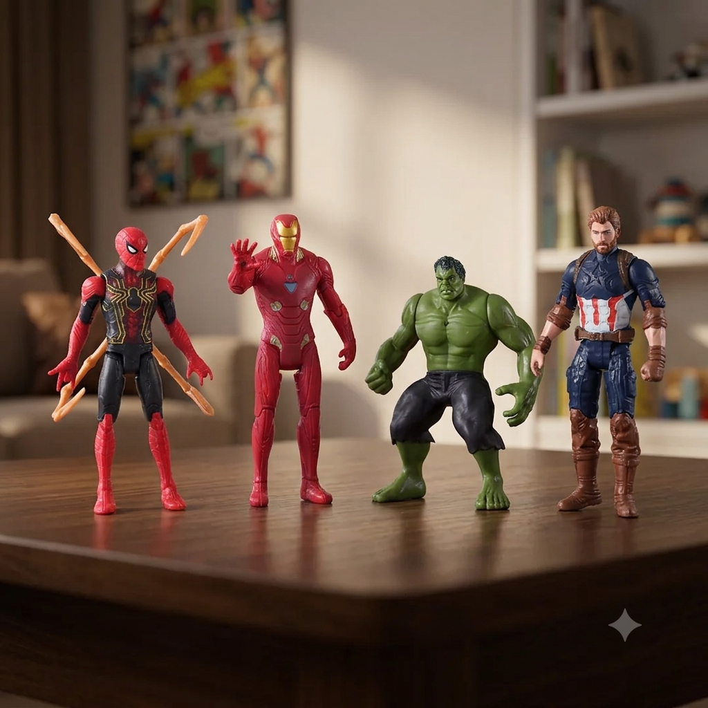 Super Heroji – Set od 4 Figure