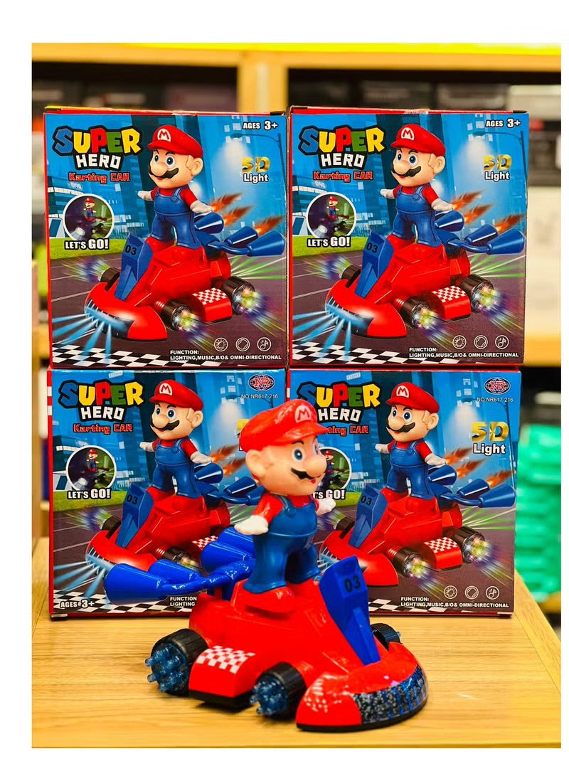 🏎️ Super Mario Karting Auto sa Muzikom i Svetlima