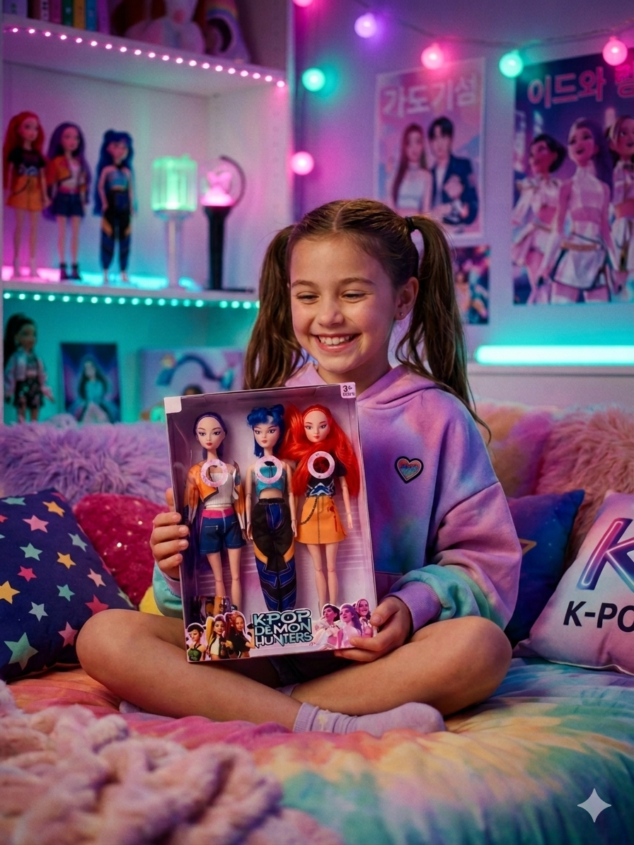 K-Pop Muzičke Lutke – Set od 3 komada