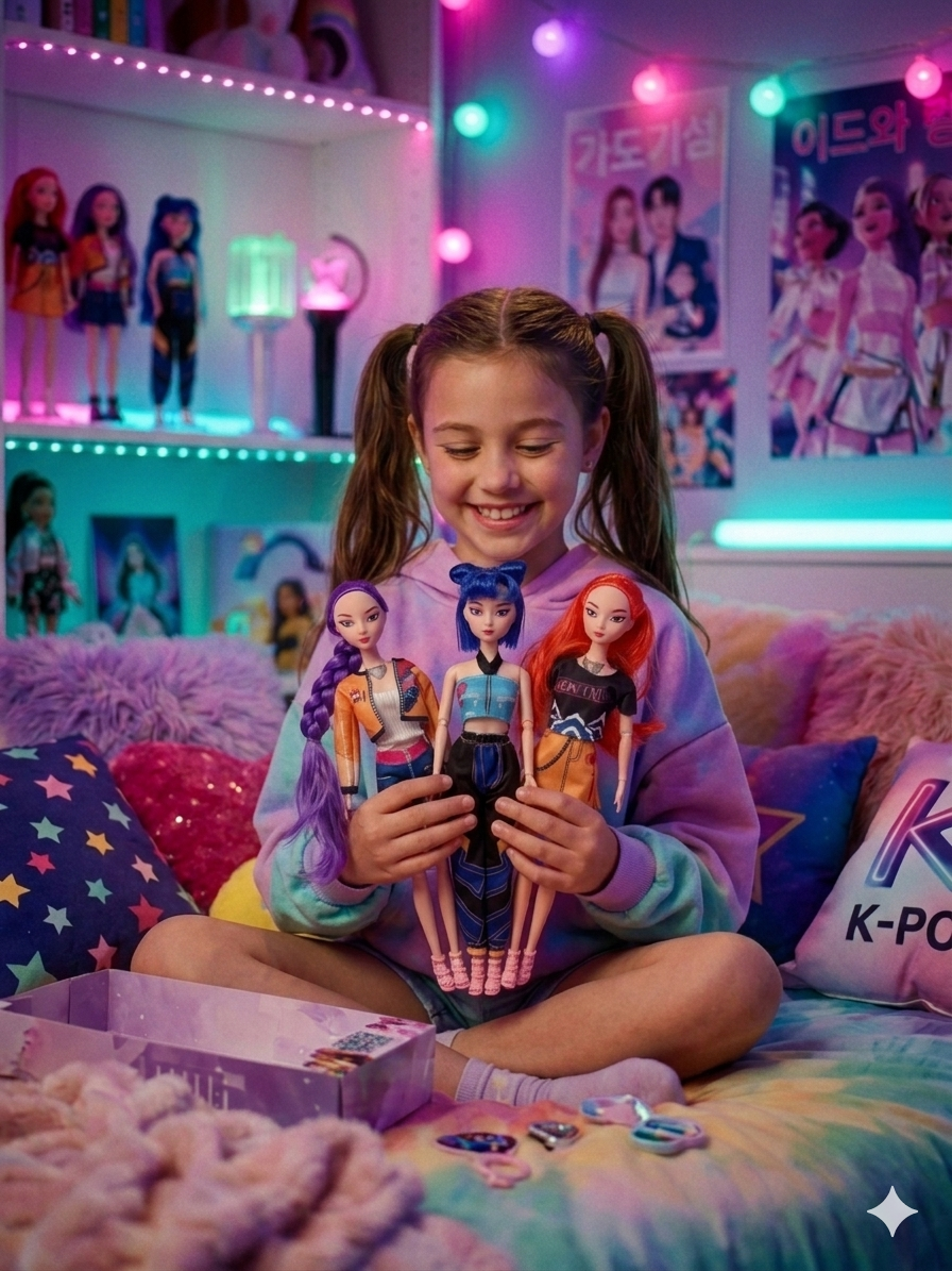 K-Pop Muzičke Lutke – Set od 3 komada