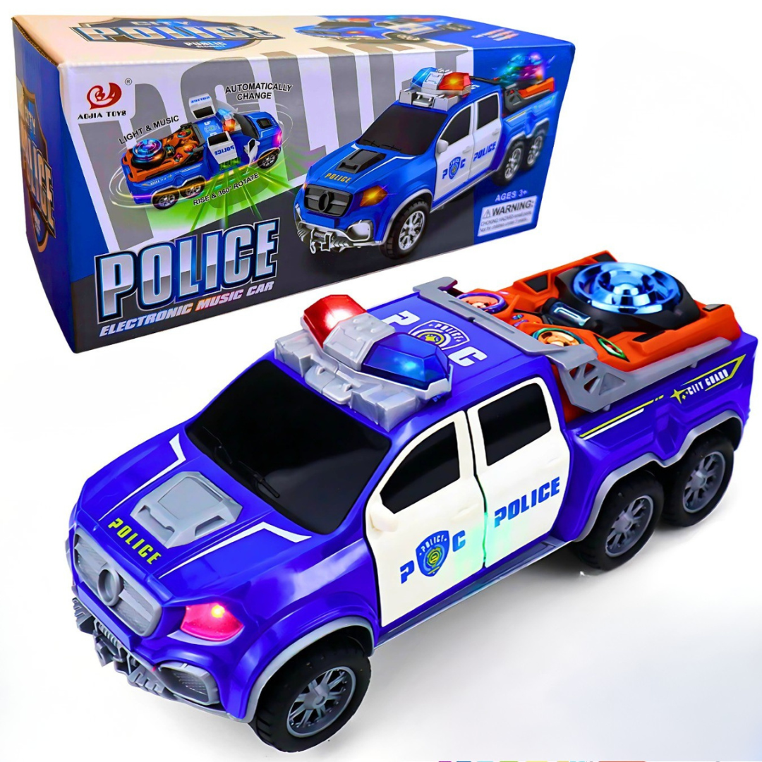 Svetleći Policijski Džip za decu