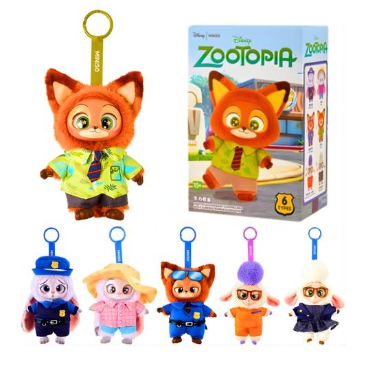 Zootopia kutija iznenađenja – plišani privezak