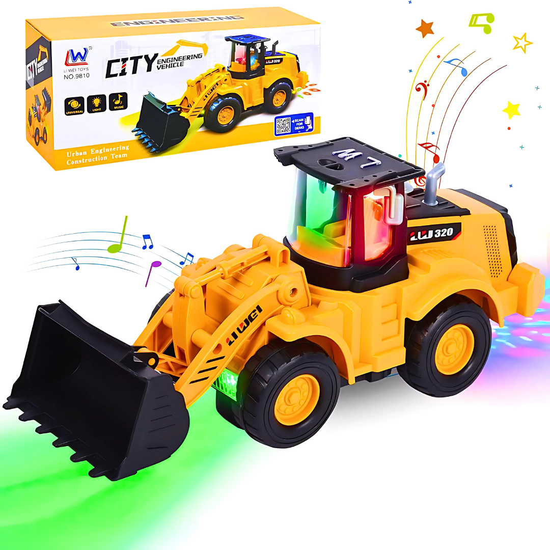 Svetleći Buldožer za decu