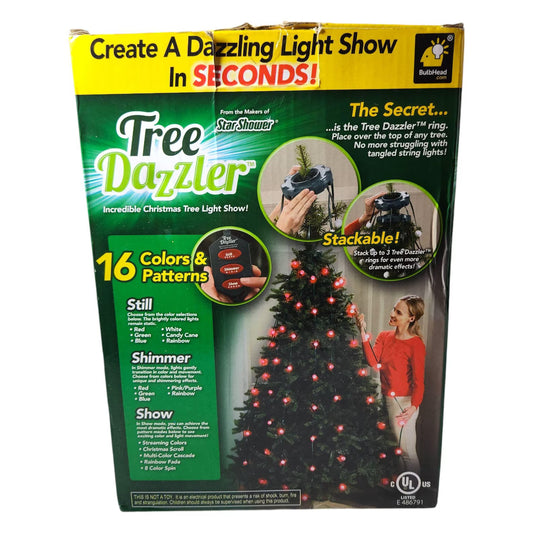 🎄Svetlosni LED Ukras za Jelku (16 Boja i Šara)