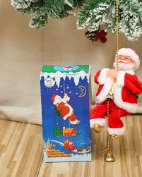 🎅 Penjući Deda Mraz – Muzička Božićna Dekoracija